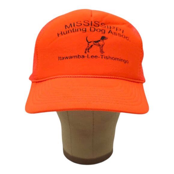 Mississippi Hunting Dog Association Mesh Snapback Cap Trucker Baseball Foam Hat - Picture 13 of 14